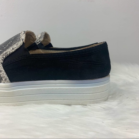 Ccocci Ellie Snake Print Sneaker Black Size 6 - Picture 6 of 6